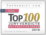 TopVerdict.com | Texas Top 100 Jury Verdicts | All Practice Areas 2018 | Anthony R. Garza-Vale