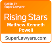 Rated By Super Lawyers Matthew Kenneth Powell | SuperLawyers.com