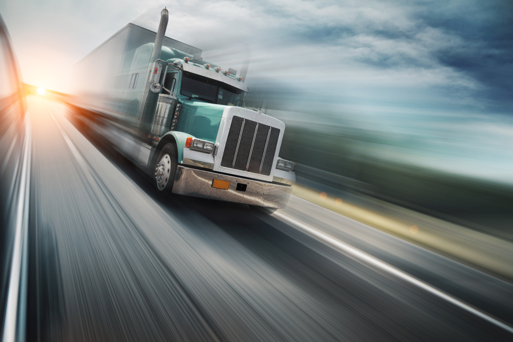 Truck driving unsafely creating grounds for an auto accident lawsuit